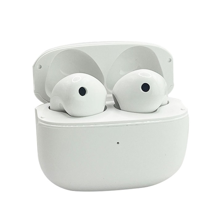 Casti Wireless, RGB Light, Bass puternic, pliabile, cu microfon, Negru-Auriu