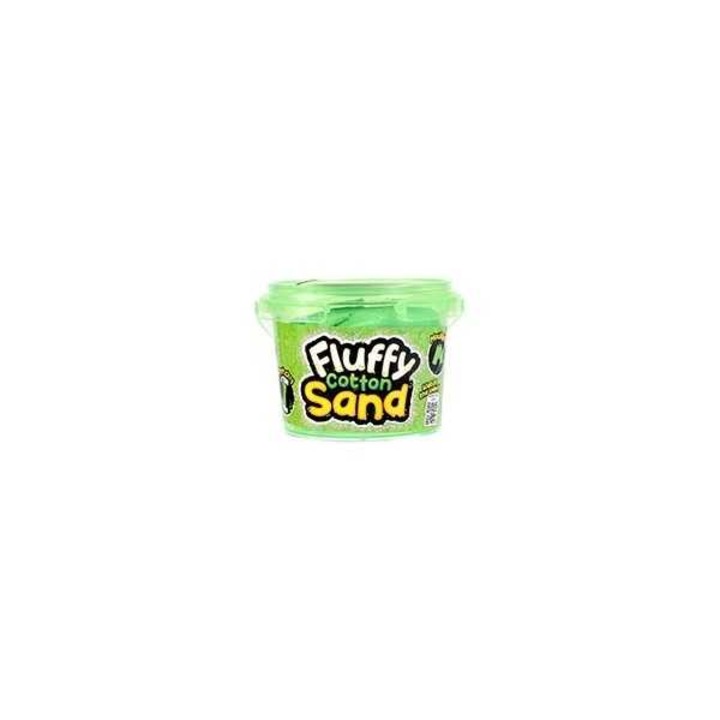 Nisipul Elastic - Fluffy Cotton 300 grame, Toi-Toys, Verde