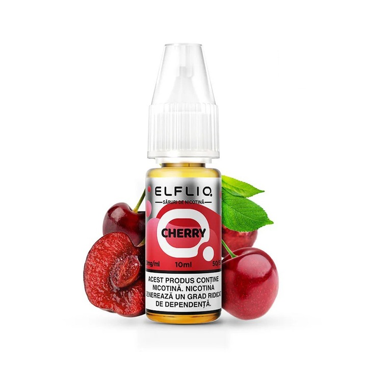 Lichid Tigara Electronica Elf Bar ELFLIQ - Cherry 20mg 10ml