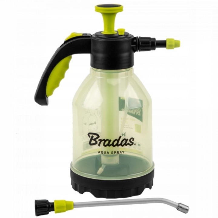 Пръскачка под налягане Bradas, ръчна, 1,5 л, черна\жълта