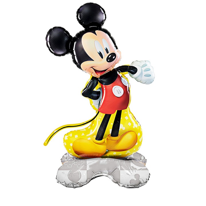 Balon Mickey Mouse, Folie de aluminiu, 63 cm, Multicolor