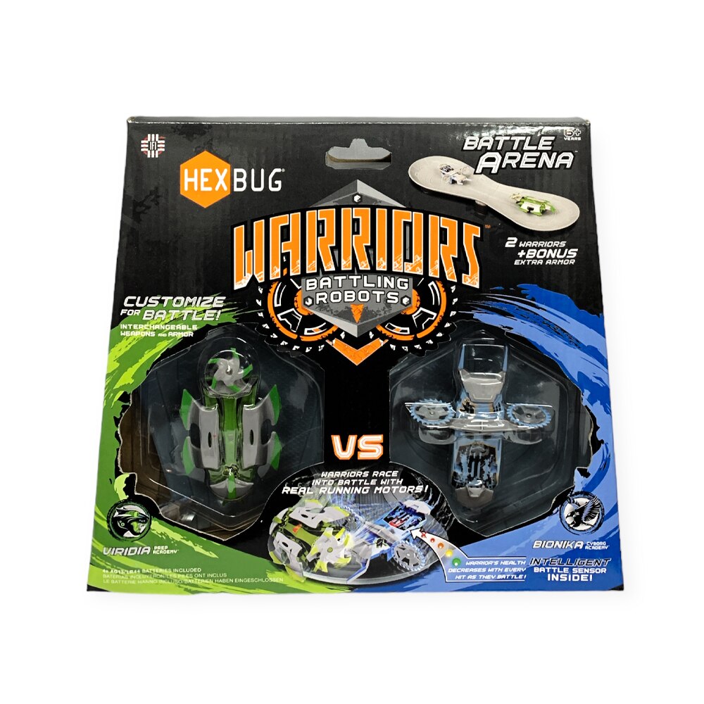 Комплект за игра Hexbug Warriors Battle Arena 019810-C ML1-12-2, Бойци ...