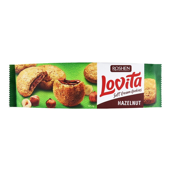 5x Roshen Lovita mogyorós klasszikus édesség csomag 150gr