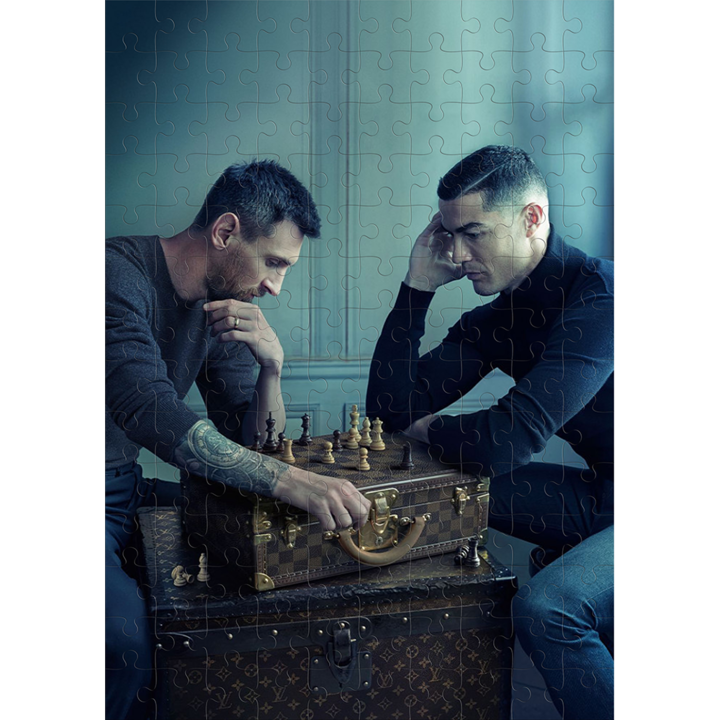 Puzzle Personalizat Messi si Ronaldo