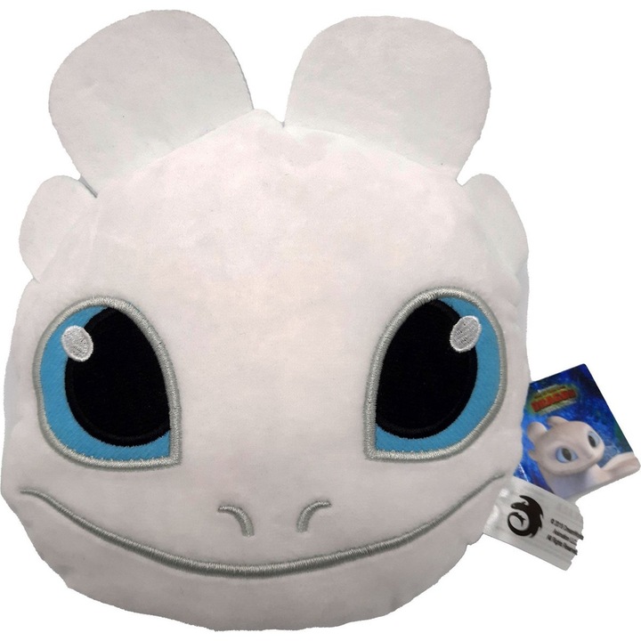 Плюшена играчка, Jakala, Бял, Дракон, 18см