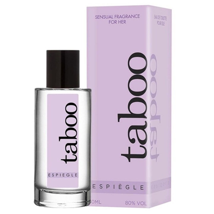 Parfum cu feromoni TABOO, Espiègle Sensual Women, pentru femei, amplifica atractia, 50 ml