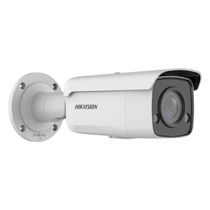 Camera IP 4K ColorVu 8.0 MP, lentila 4mm, lumina alba 60m - HikVision DS-2CD2T87G2-L-4mm