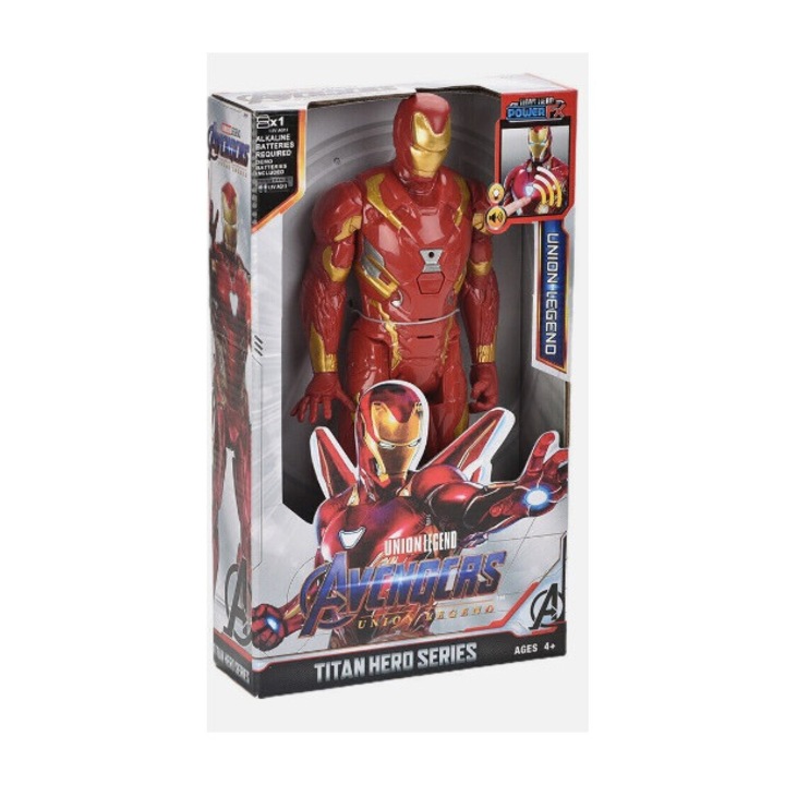 Iron-Man figura, 4 éves gyerekeknek 20 cm-Concept E Efrall