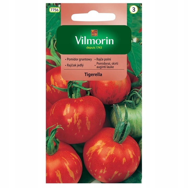 Magas mezei paradicsom magjai, Vilmorin, Tigerella, 0,5 g