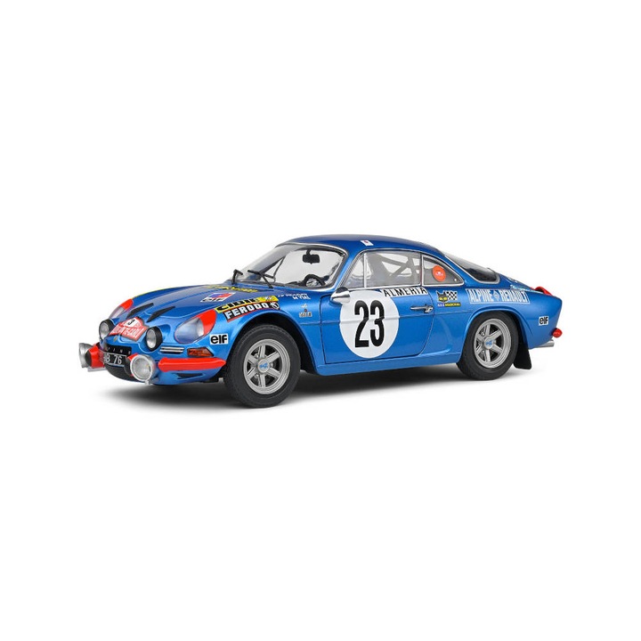 Autómodell Renault Alpine A110 1600S #23 Rally Montecarlo 1972, 1:18 Solido