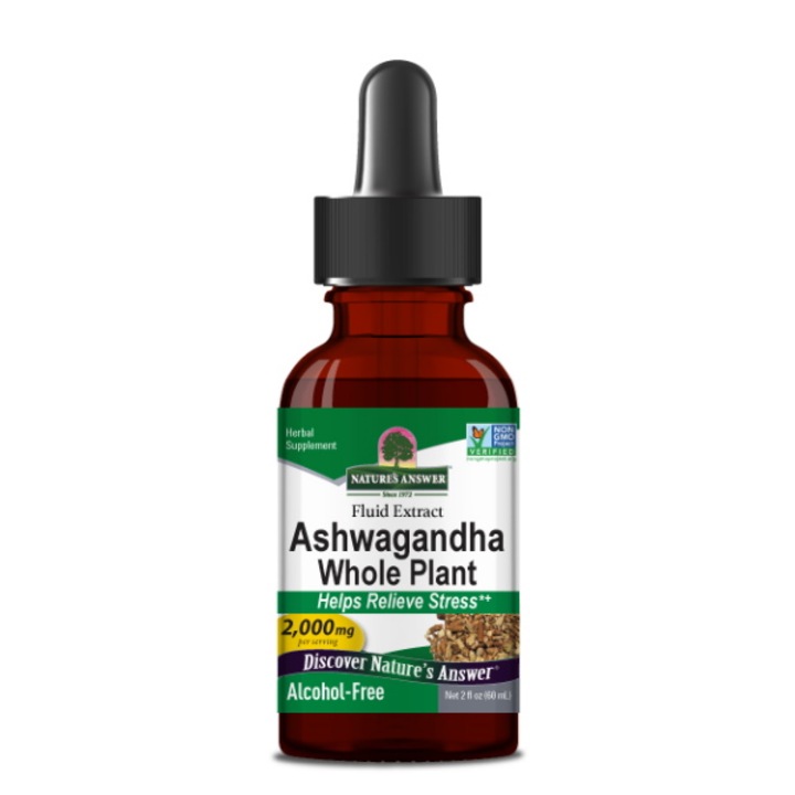 Supliment alimentar Ashwagandha, Nature's Answer, 2000mg, 60ml