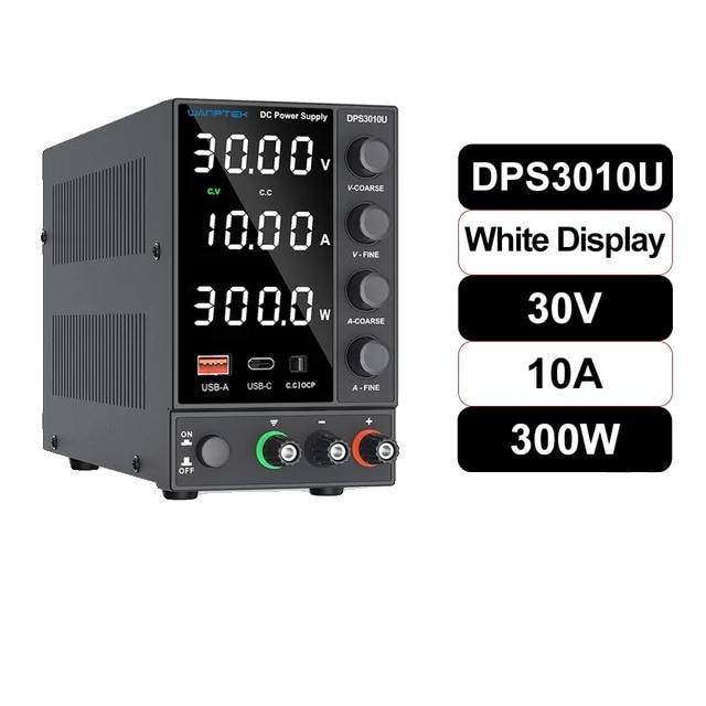 180W/ 300W Regelbares DC Labornetzgerät AC230V, Labornetzteil Regelbar