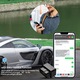 GPS проследяващо устройство MaGeCa ST-902A, Plug and Play с OBD интерфейс, устройство за проследяване на автомобили, проследяване и мониторинг в реално време, 2G SIM, без инсталация, мобилно и уеб приложение, 150 mAh резервна батерия