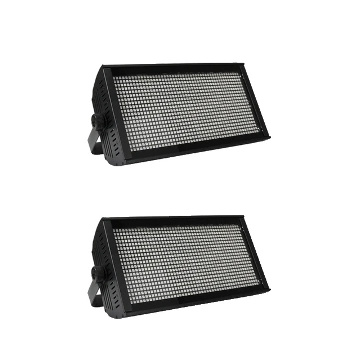 2 db villogó készlet, Shehds, RGB, fém tok, 15,8x8,5x3,9 hüvelykes