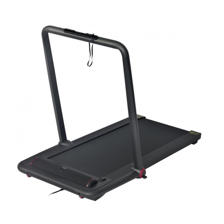 King Smith TRK12F futópad, alkalmazásvezérlés, LED, antracit, 1210x480 mm