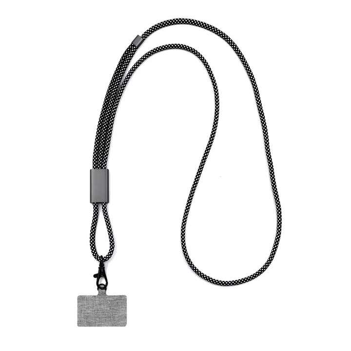 Snur universal pentru telefon mobil, Lany Eco, gri, Unika