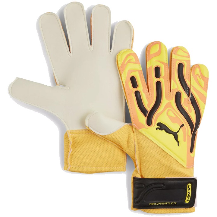 Вратарски ръкавици Puma Ultra Play RC, Размер 9, Жълт