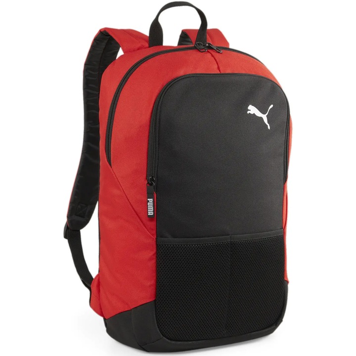 Rucsac sport Puma teamGOAL, negru/rosu