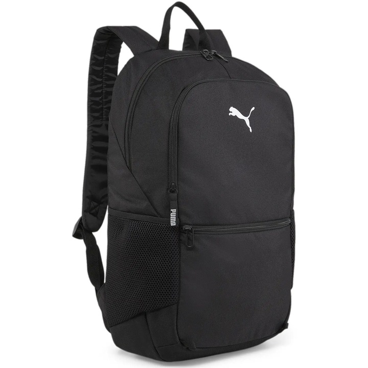 Rucsac sport Puma teamGoal cu plasa, negru