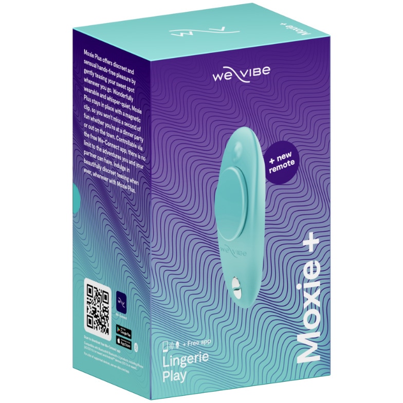 Vibrator pentru clitoris purtabil We-Vibe, Moxie Plus, 1 buc - eMAG.ro