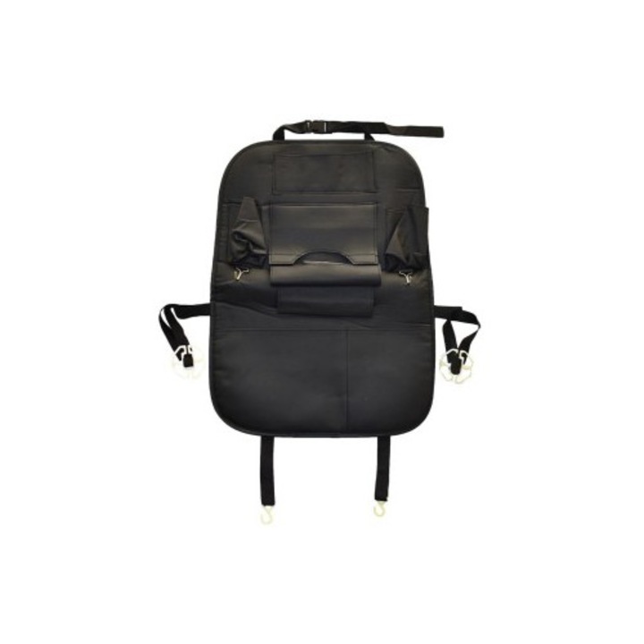 Organizator scaun auto multifunctional negru Mega drive
