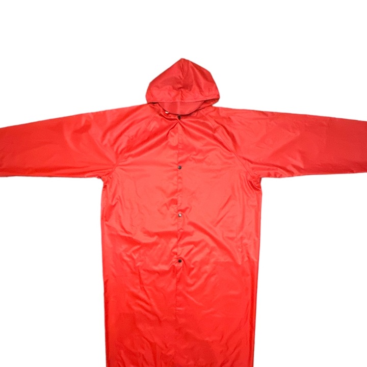 Pelerina de Ploaie impermeabila cu gluga, rosu, 2XL