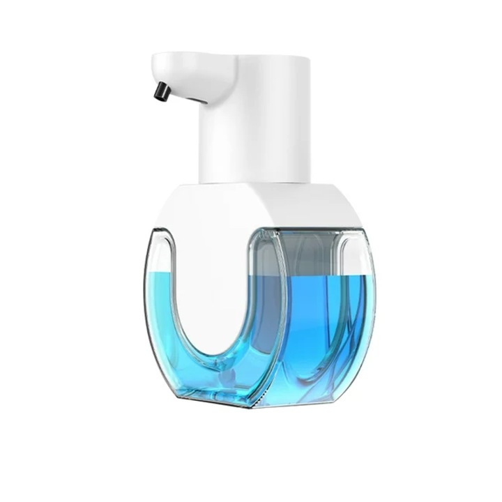 Elektromos szappanadagoló, ABS, 420 ml, USB újratölthető, IPX5 Vízálló
