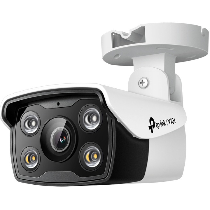 Camera de supraveghere TP-Link VIGI C330(6mm), 3MP HD, PoE, detectare inteligenta, full-color night vision, microfon integrat, suport ONVIF, IP67, control de la distanta