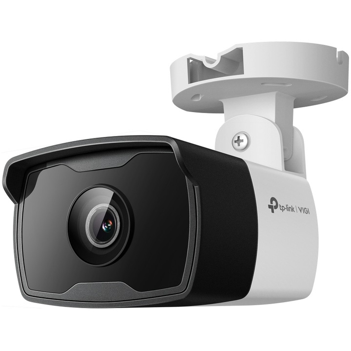 Camera de supraveghere TP-Link VIGI C340I(4mm), 4MP HD, PoE, detectare inteligenta, night vision, microfon integrat, suport ONVIF, IP66, control de la distanta