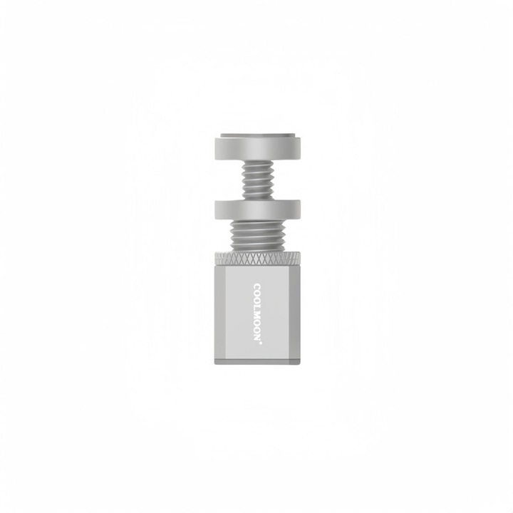 Suport placa video, Coolmoon, Aluminiu, Telescopic, Ajustabil, Extensibil 28mm-50mm, Argintiu