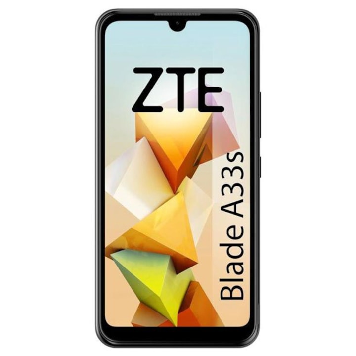 Мобилен телефон ZTE Blade A33s 4G, 32GB, 4GB RAM, Dual-SIM, Черен