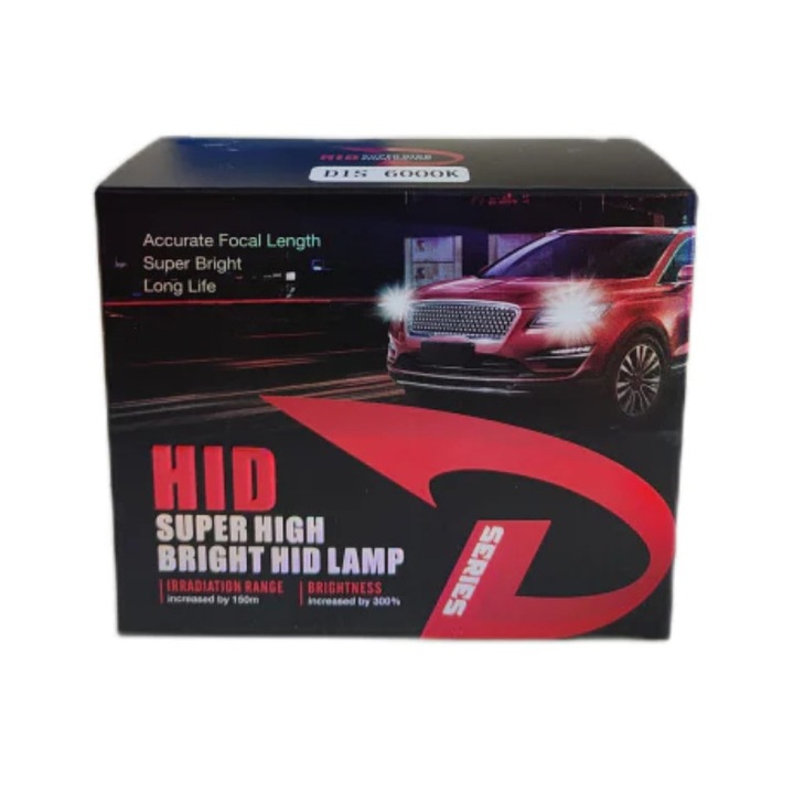 Комплект 2 ксенонови крушки D2S бяла светлина 6000к