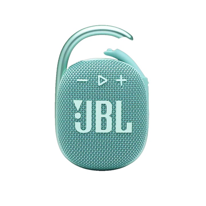 Преносима колона JBL Clip 4, Bluetooth, IP67, 10H, Green-Teal