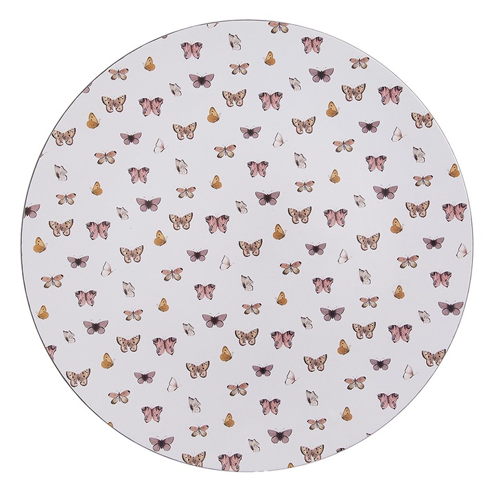 Set 6 suporturi farfurii Fluturasi 33x1 cm