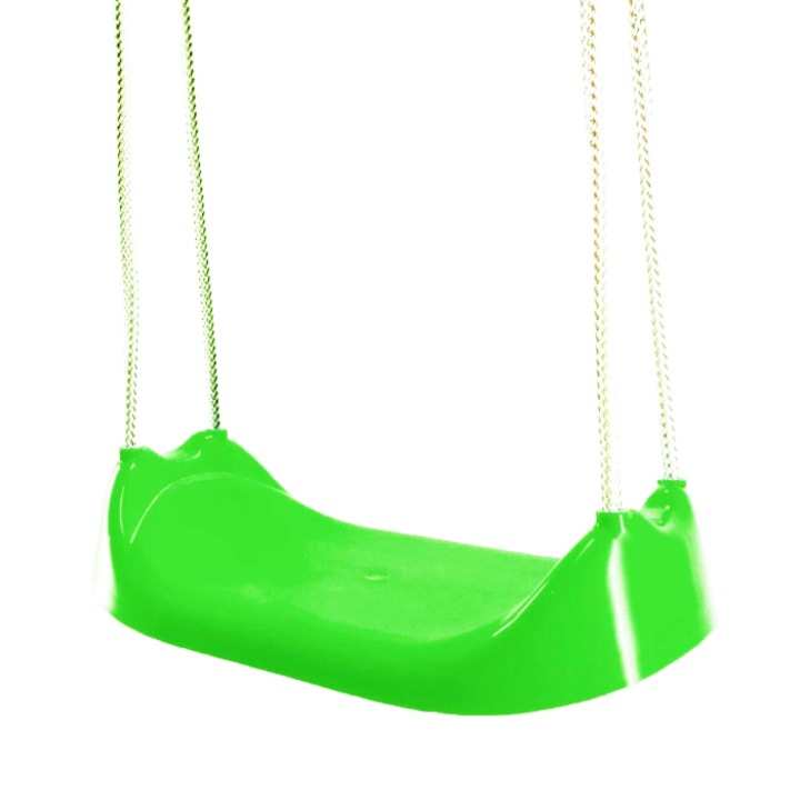Класическа люлка Burak Toys за деца в зелено