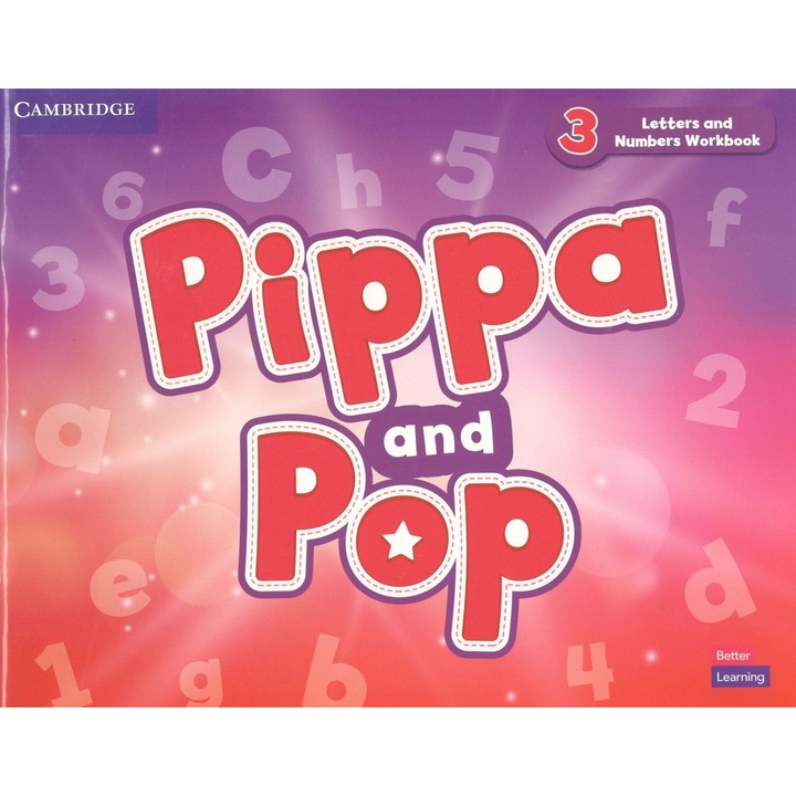 Pippa and Pop Level 3 Letters and Numbers Workbook - Cambridge