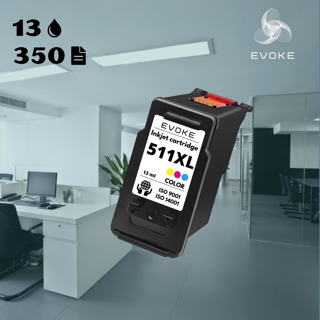 Касета за принтер CANON PG 510 черна XL + CL 511 цветна XL, КОМПЛЕКТ ...