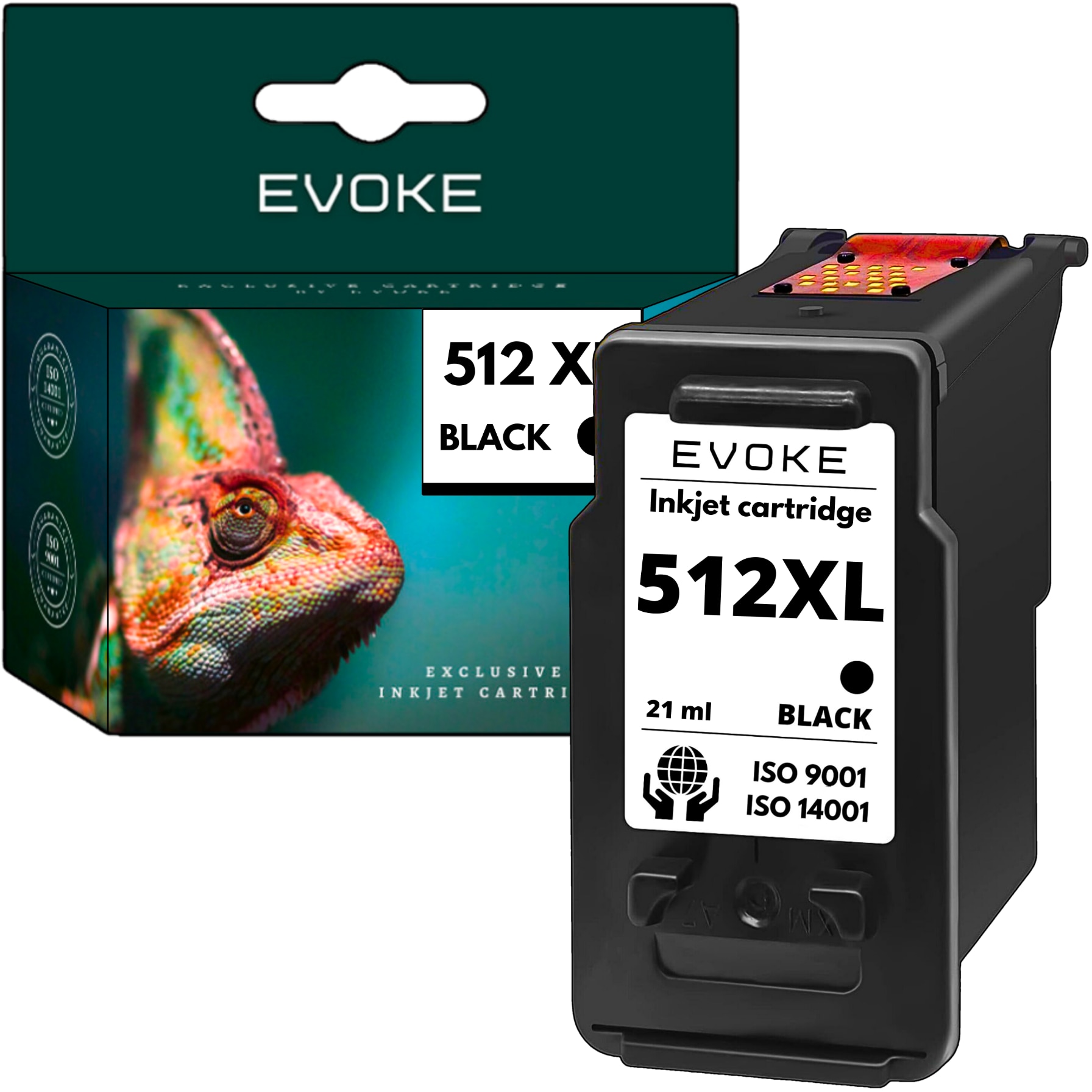 Касета за принтер CANON PG 512 черна XL, 21 ml, 500 страници, ISO ...