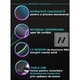 Подложка за мишка, Aurov, за игри с 12 RGB Led осветление, неплъзгаща се, водоустойчива, 70x30 см, черна