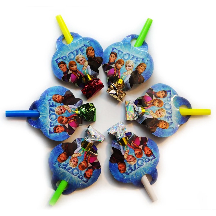 Set 6 suflatori personaje Frozen