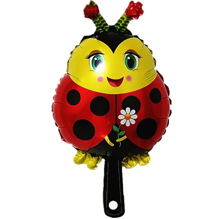 Balon folie minifigurina Buburuza, 35 cm