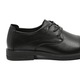 Pantofi barbati Mels stil derby, negri, din piele naturala FNX16233, 39 EU