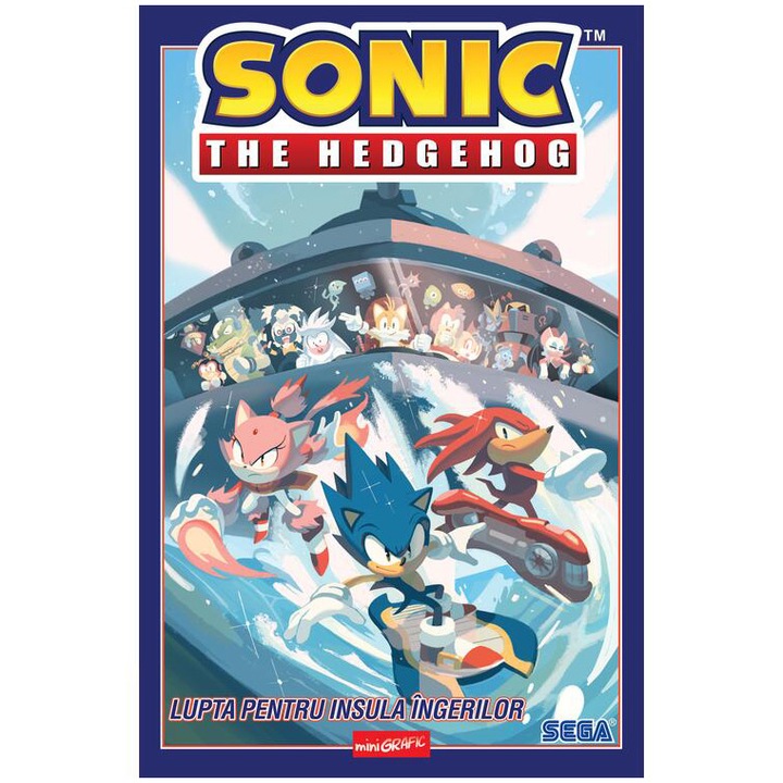 Sonic the Hedgehog 3. Lupta pentru insula ingerilor [minigrafic] ......s, Ian Flynn