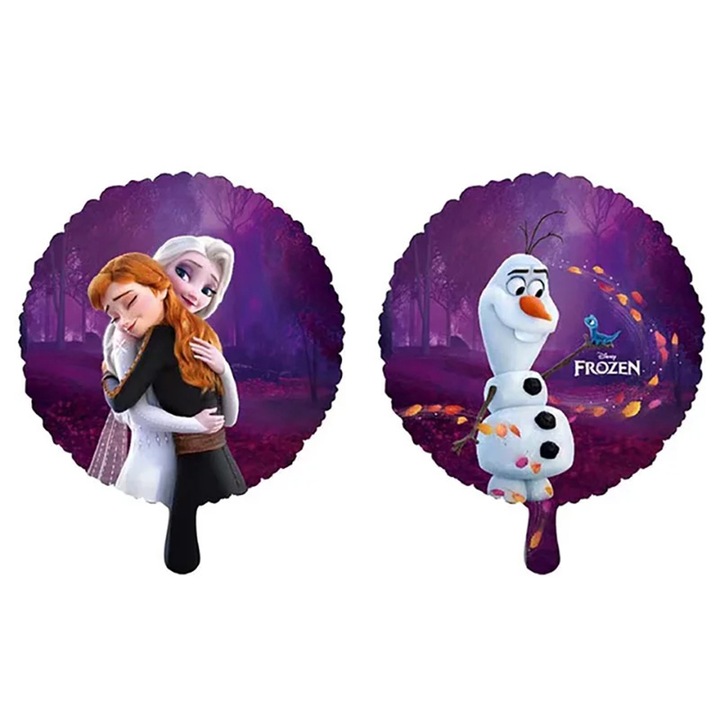 Balon folie Frozen, double sided, 45 cm
