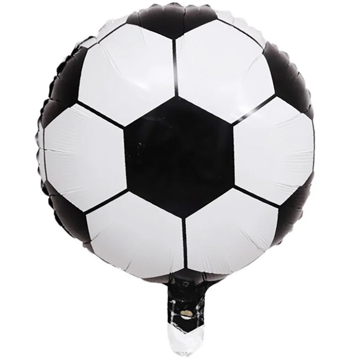 Balon folie Minge de Fotbal, rotund, 45 cm