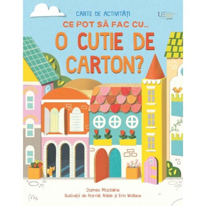 Ce pot sa fac cu... o cutie de carton? (Usborne), Usborne Books