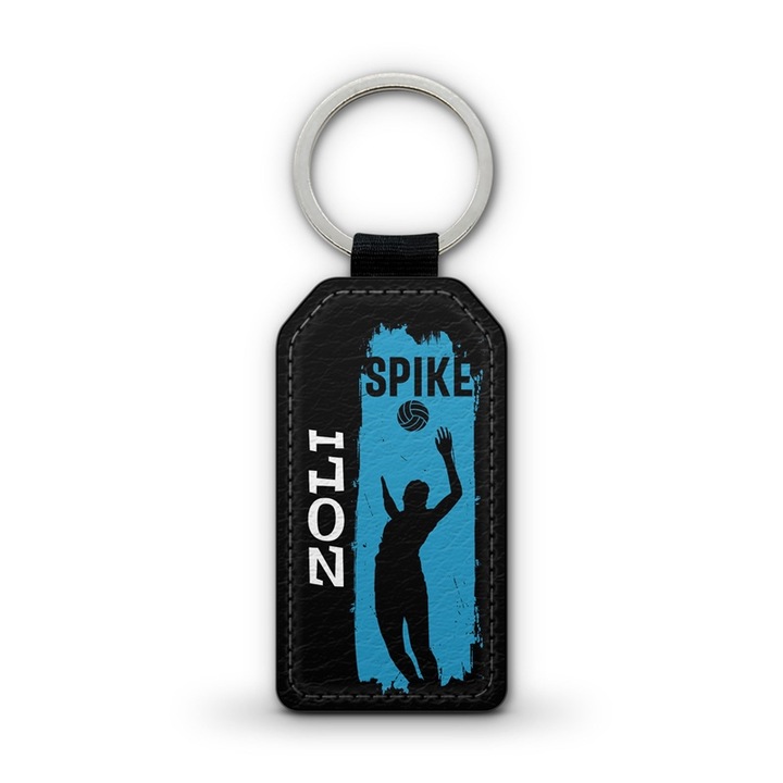 Röplabdás prémium bőr kulcstartó Zoli