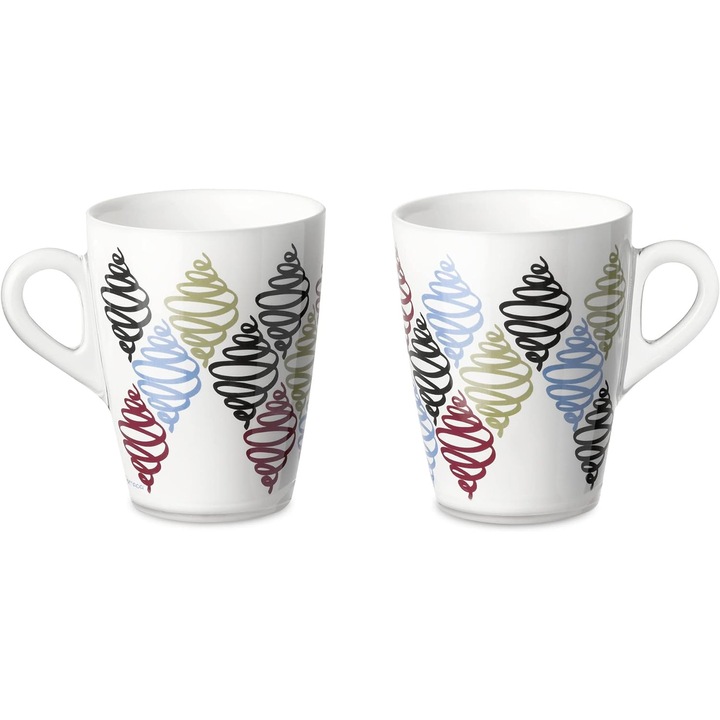 Set de 2 cani PlexArt 8.5x5x11 cm 35 cl Vortex