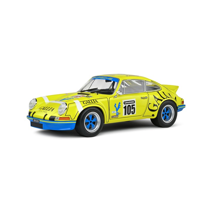 Модел автомобил Porsche 911 Carrera RSR Tour de France Auto 1973, 1:18, Solido
