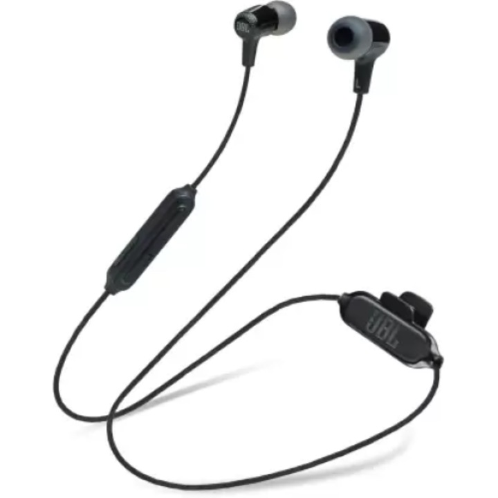 Fülbe helyezhető sportfejhallgató JBL LIVE 100BT, Bluetooth 5.0, 9 óra autonómia, fekete